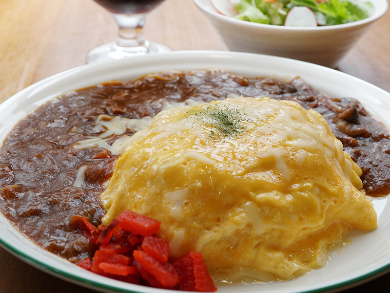 カレーオムチーズ