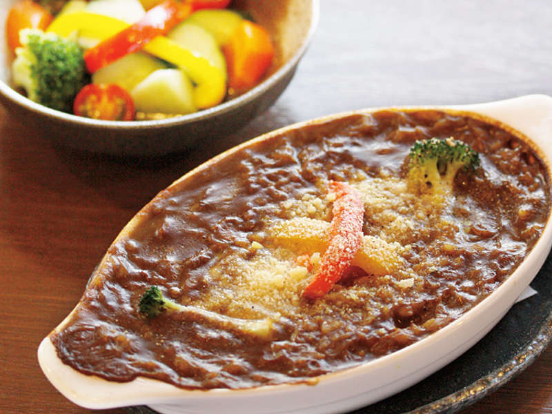 小布施蔵カレー、ドリア風焼カレー