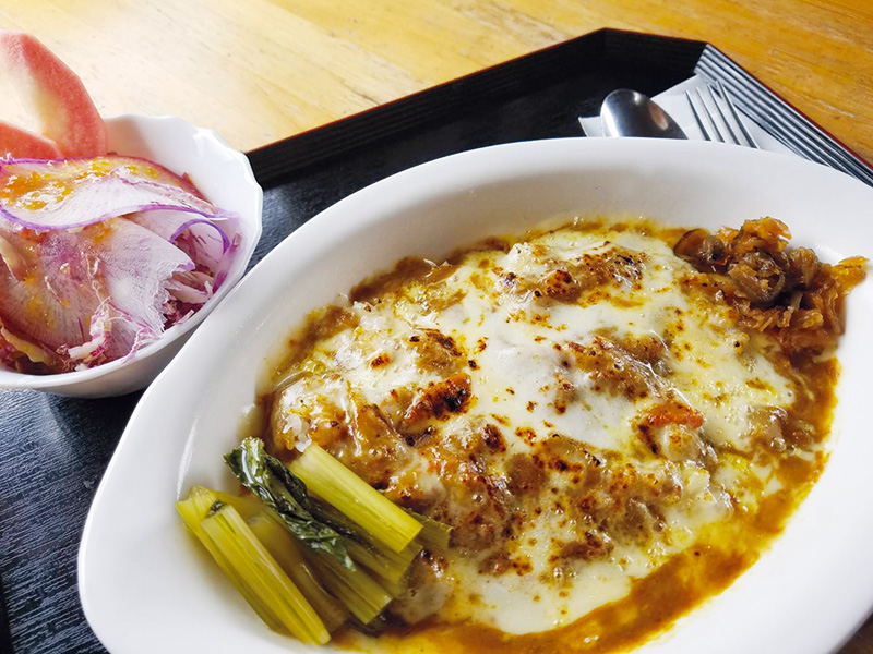 焼きチーズカレー