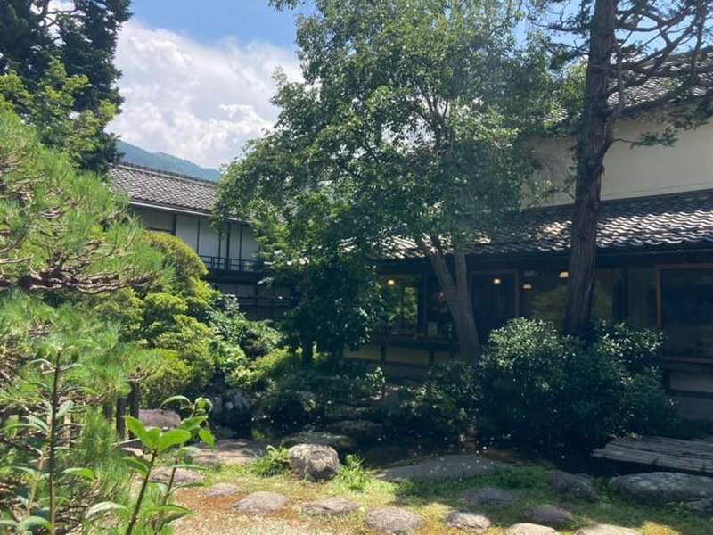 田中本家博物館 喫茶「龍潜」